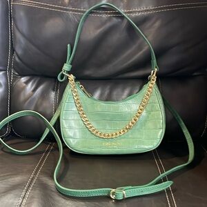 Anna Paola Crocodile Embossed Bag